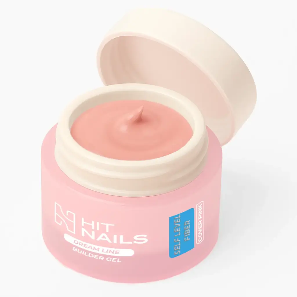 Gel de Construção - Dream Line Self Level Fiber - Cover Pink 50g
