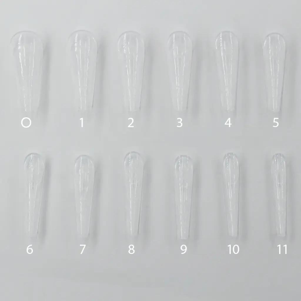 Dual Forms/ Moldes F1 Formato Amêndoa Russa c/ Francesa Médio 120 un.