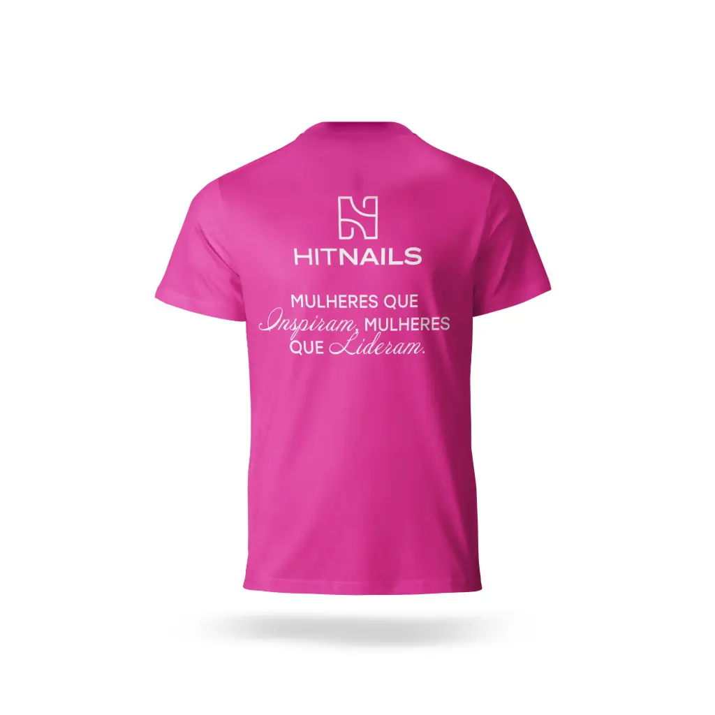 T-shirt "Mulheres que inspiram, Mulheres que lideram" - Tamanho M