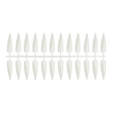 Tips para Nail Art "stiletto" natural em barra 120un.