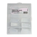 Dual Form (F1) - Tips for Nail Designer - Clear Square shape 2